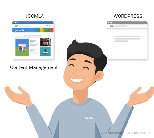 ทำเว็บด้วย Joomla หรือ WordPress ดี? ในมุมมองที่มองข้าม