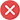 icons wrong mark